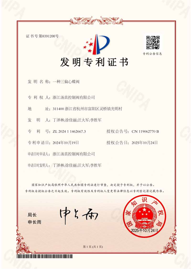 27-一种三偏心蝶阀